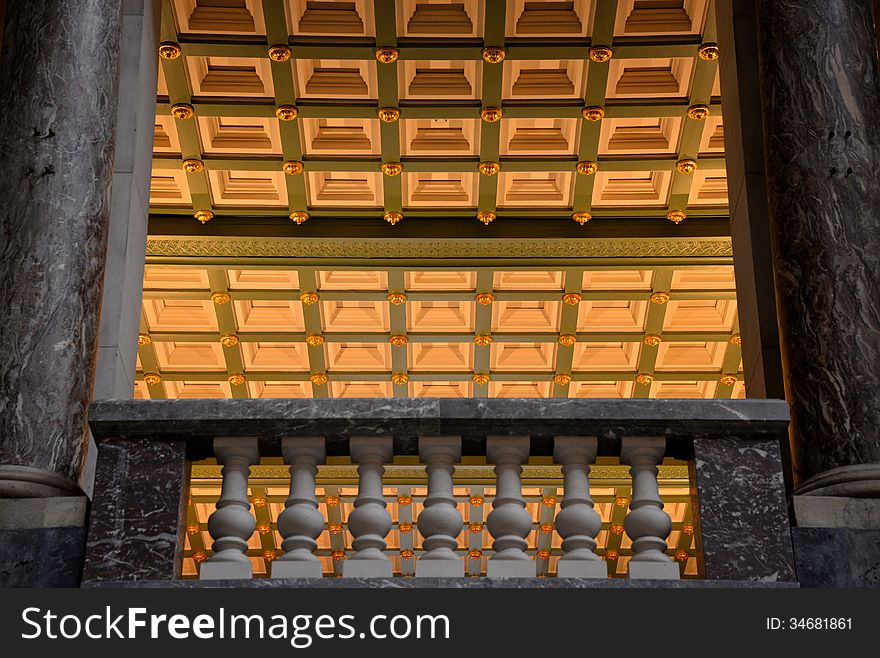 Part of the ceiling of the Railway station in Antwerp. Part of the ceiling of the Railway station in Antwerp