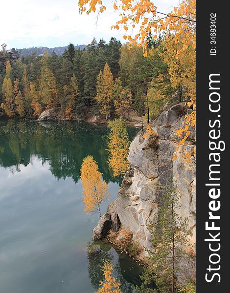 Autumn in the mountains Teplice