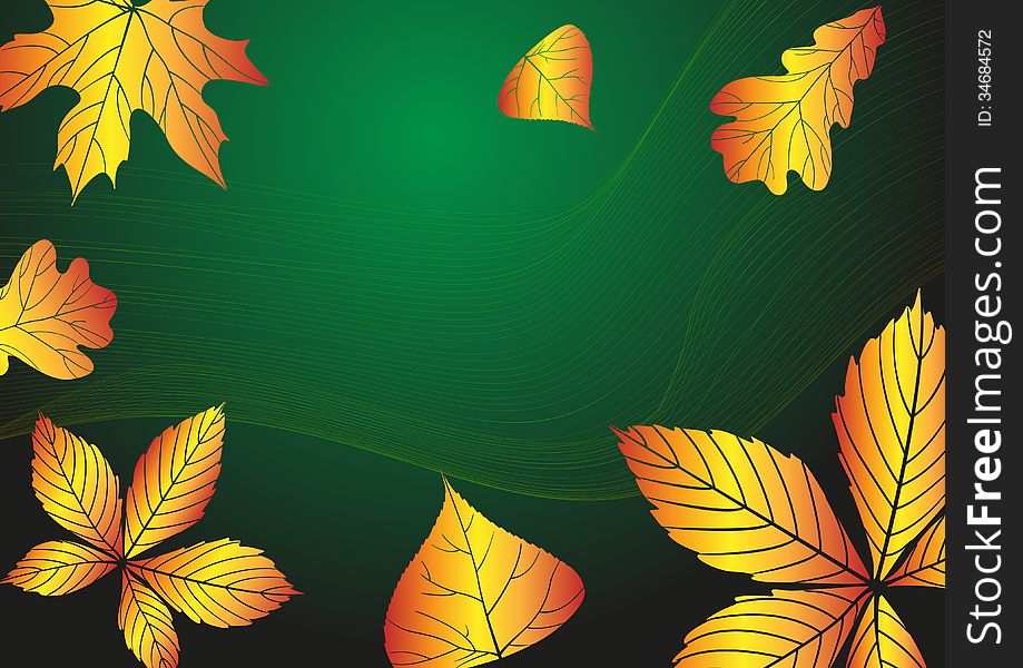 Abstract Autumn Background.