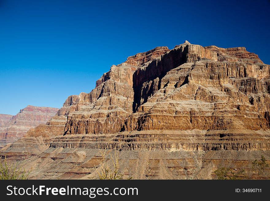 Grand Canyon Rocks Landscape View