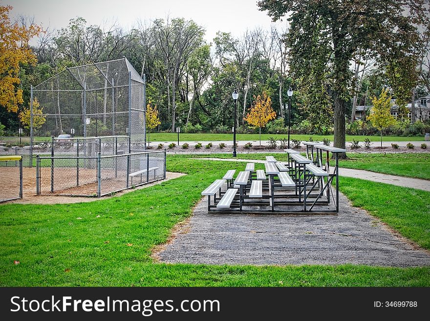 Baseball Field in the park