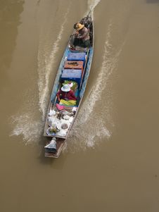 Classic, Wooden Boat In Thaila Royalty Free Stock Photos Classic, Wooden Boat In Thaila Royalty Free Stock Photos