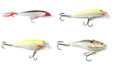 Four Kinds Of Lures Stock Photos Four Kinds Of Lures Stock Photos