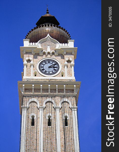 History Clock Tower In Malaysia