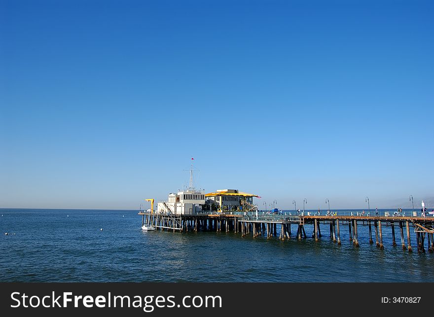 A photo of Santa Monica - pier