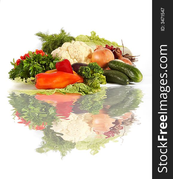 An image of various vegetables