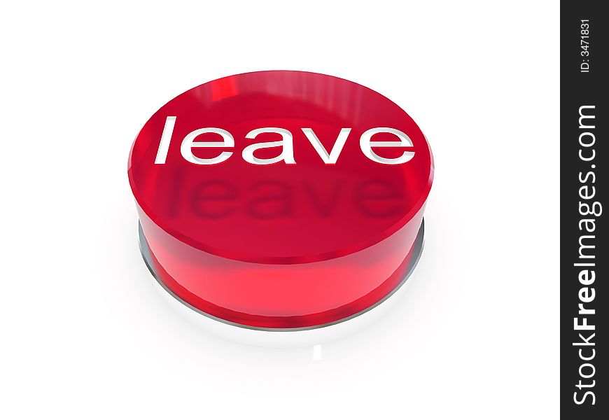 Hi res rendering of leave button