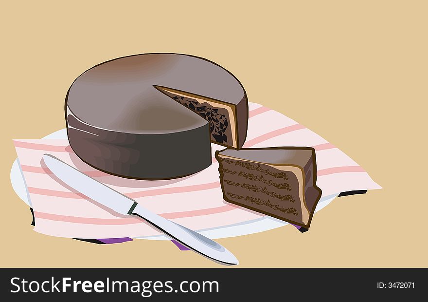 Cake And Knife