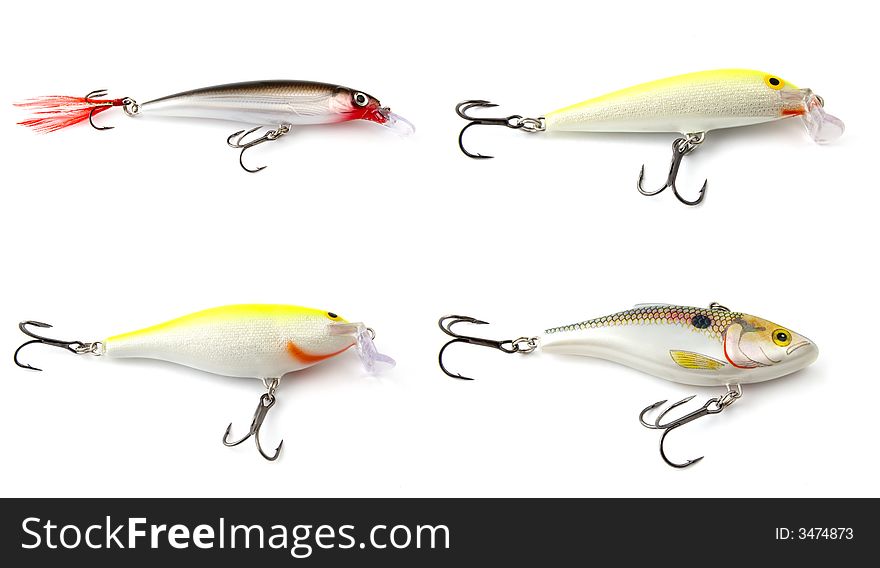 Isolated four kinds of lures