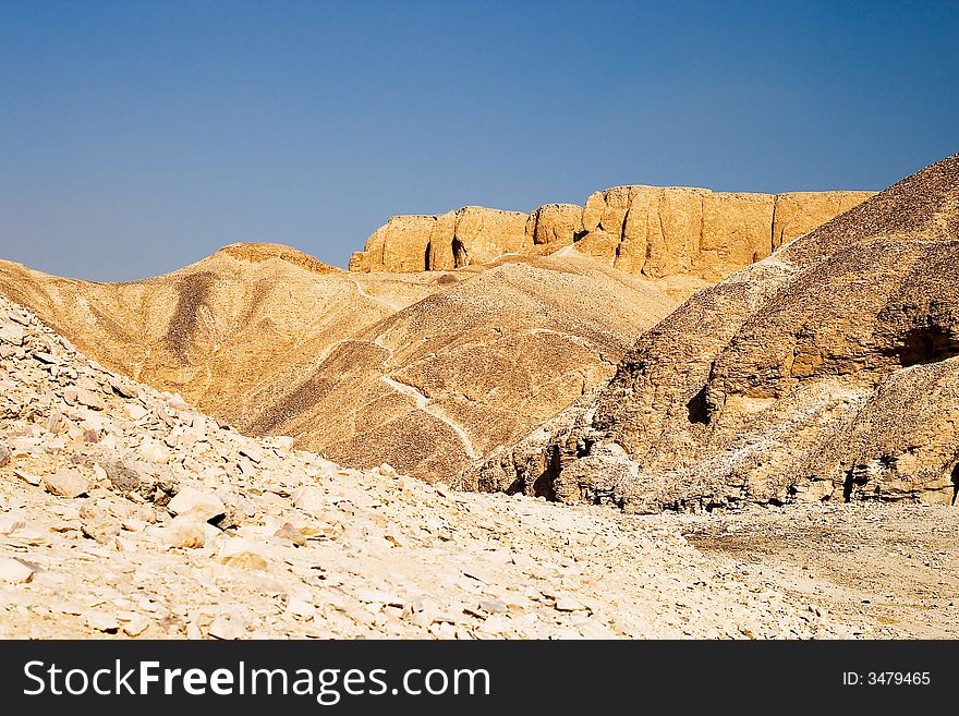 Valley of king in Egypt