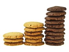 Mix Step Cookie Royalty Free Stock Photos
