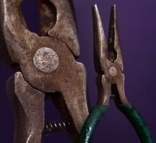 Needle-nose Pliers Stock Images