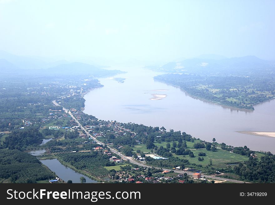 A Beautiful view of a nistru river