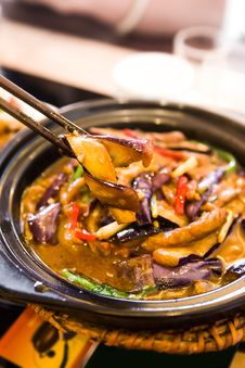 Chinese Food,Stew Eggplant Stock Photo Chinese Food,Stew Eggplant Stock Photo