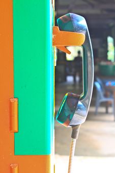 Public Telephone Coin Royalty Free Stock Photography Public Telephone Coin Royalty Free Stock Photography