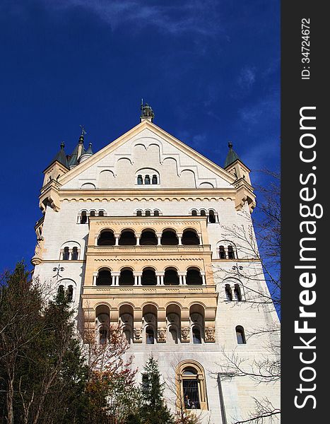 Neuschwanstein Castle In  Germany