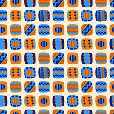 Seamless Pattern With Abstract Elements Stock Photo Seamless Pattern With Abstract Elements Stock Photo