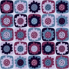 Seamless Background With Flowers Royalty Free Stock Images Seamless Background With Flowers Royalty Free Stock Images
