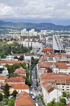 Ljubljana - City Panorama Stock Photography Ljubljana - City Panorama Stock Photography