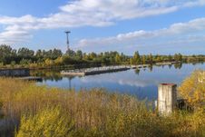 Abandoned Nuclear Power Plant Royalty Free Stock Photos Abandoned Nuclear Power Plant Royalty Free Stock Photos