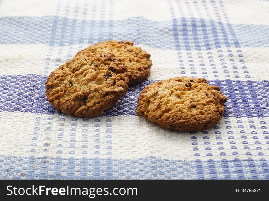 Chocolate and wheat Cookies