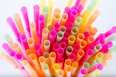 Colorful Cocktail Tubes Royalty Free Stock Photos Colorful Cocktail Tubes Royalty Free Stock Photos