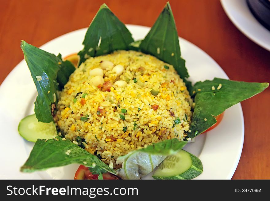 Rice In Lotus Leaf