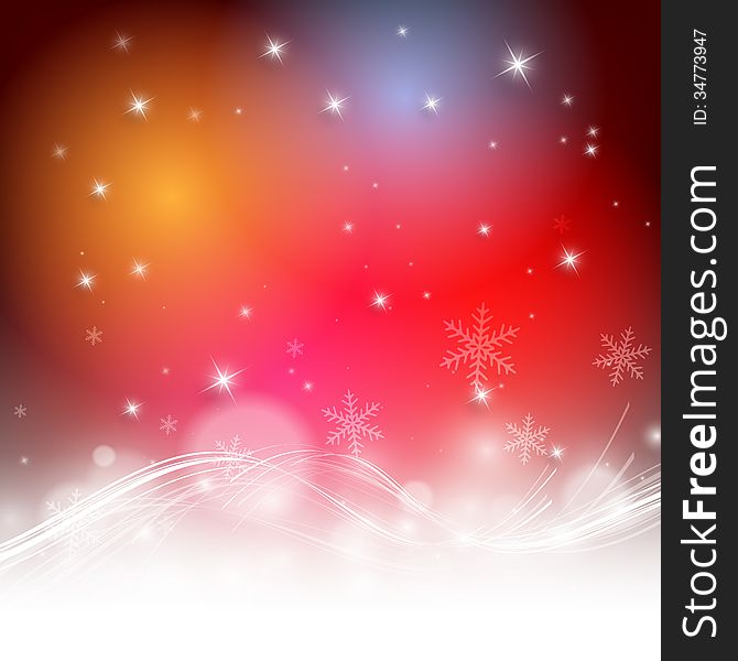 Christmas colorful vector design with copy space. Eps10