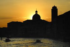 Venice Sunset Stock Images Venice Sunset Stock Images