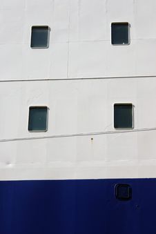 Detail Of Boat In Dockyard Stock Image