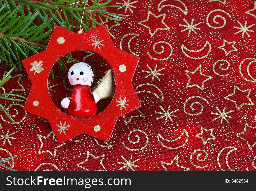 Christmas background and christmas decoration