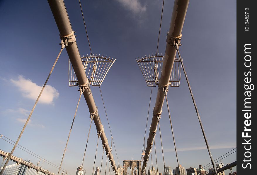 Brooklyn seen from Brooklyn Bridge