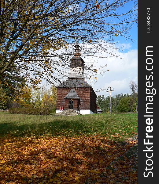 Orthodox church (heritage park, Stara Lubovla, Slovakia)