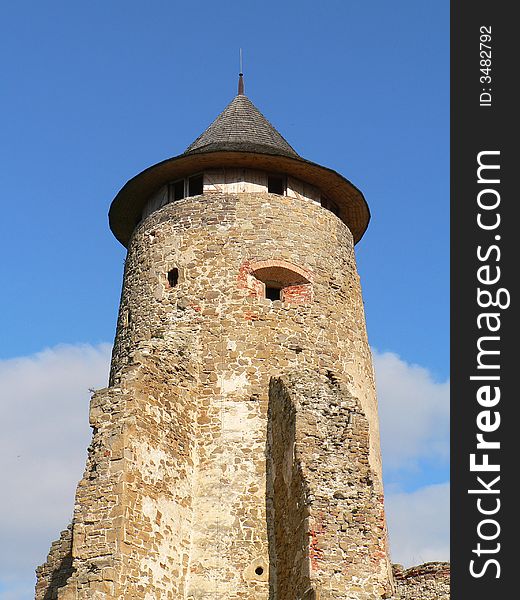 Castle tower (Stara Lubovla, Slovakia)