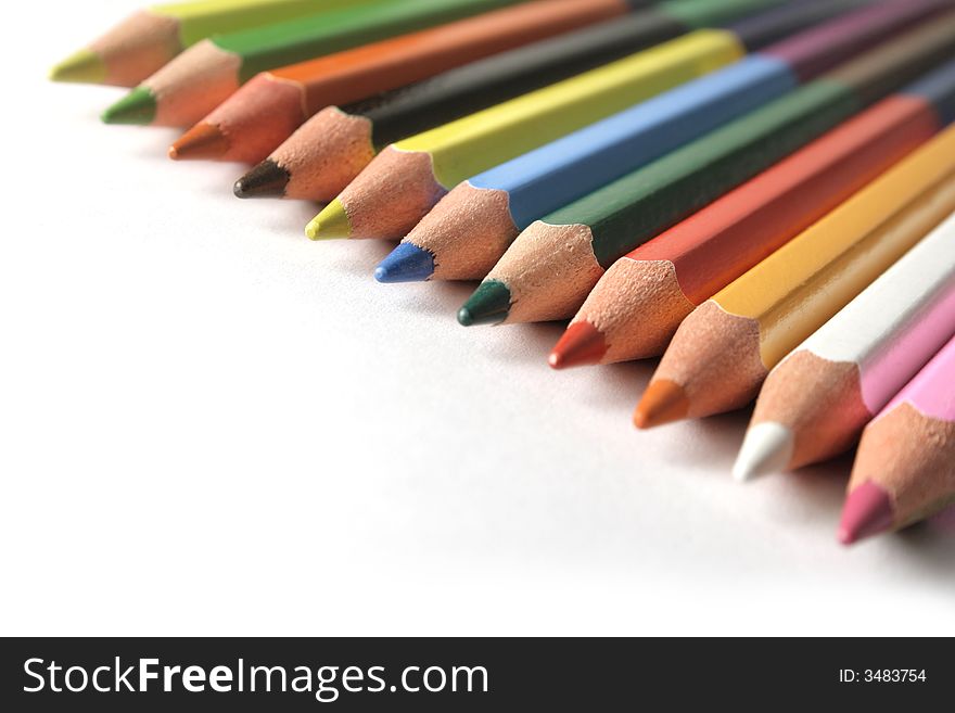Colorful pencils