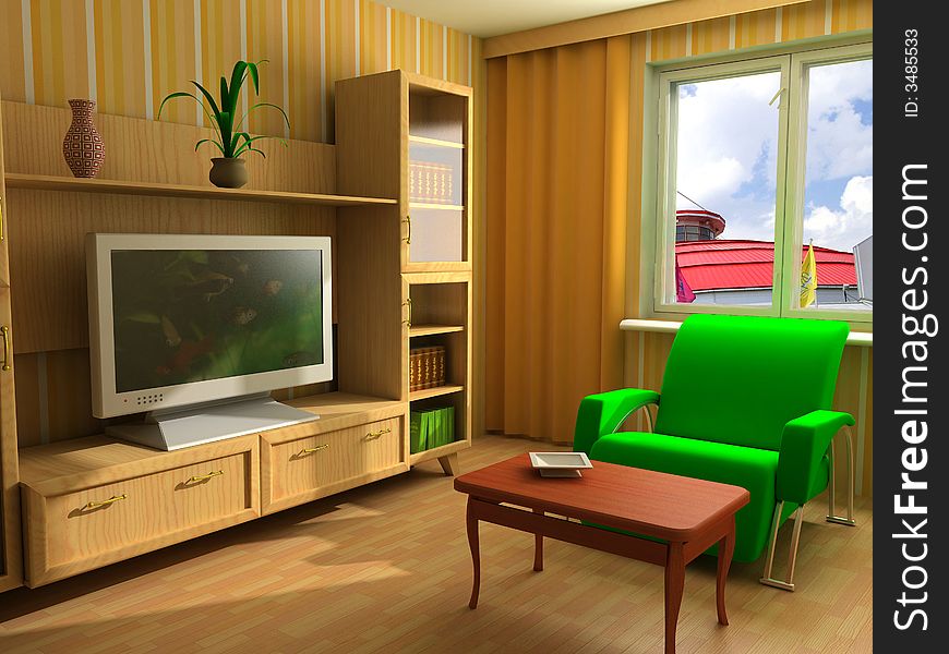 Modern Interior 3d