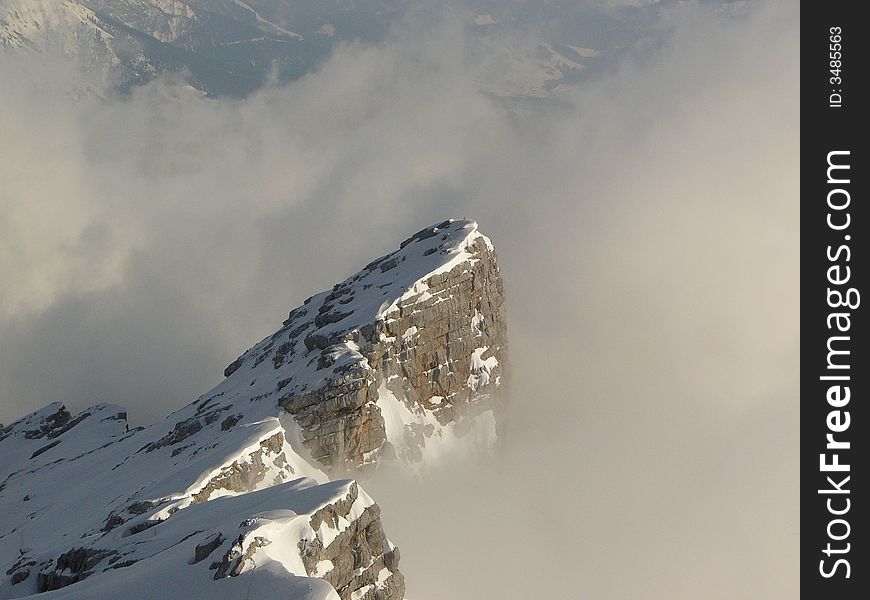 Top of Hochzint, East Alps