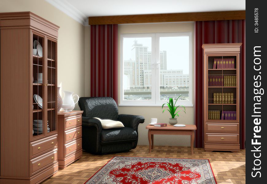 Modern interior design with sofas. Modern interior design with sofas