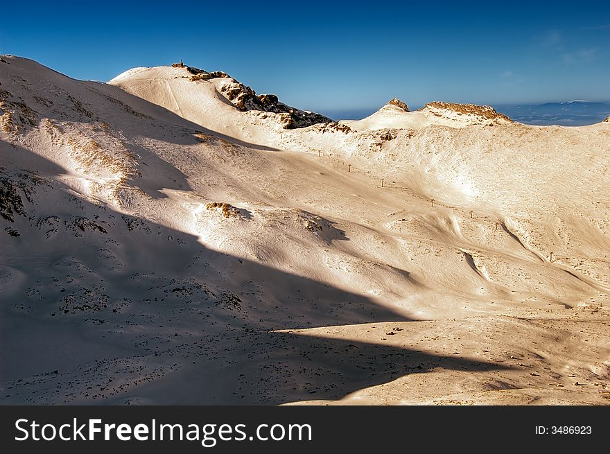 Mount Kasprowy in Tatra Mountains in Poland, Europe. Mount Kasprowy in Tatra Mountains in Poland, Europe.