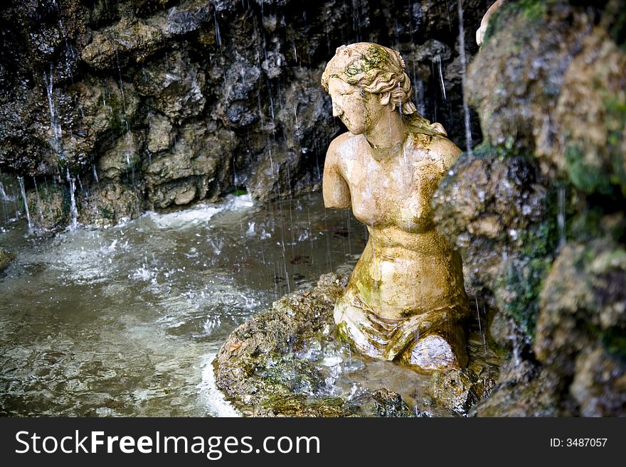 Statue In Water