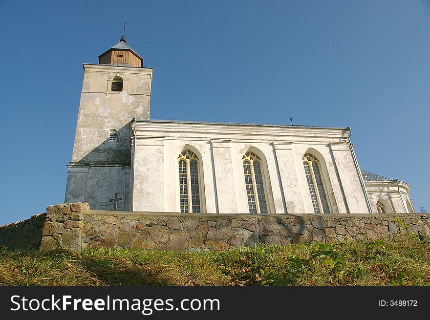 Old church on the hill