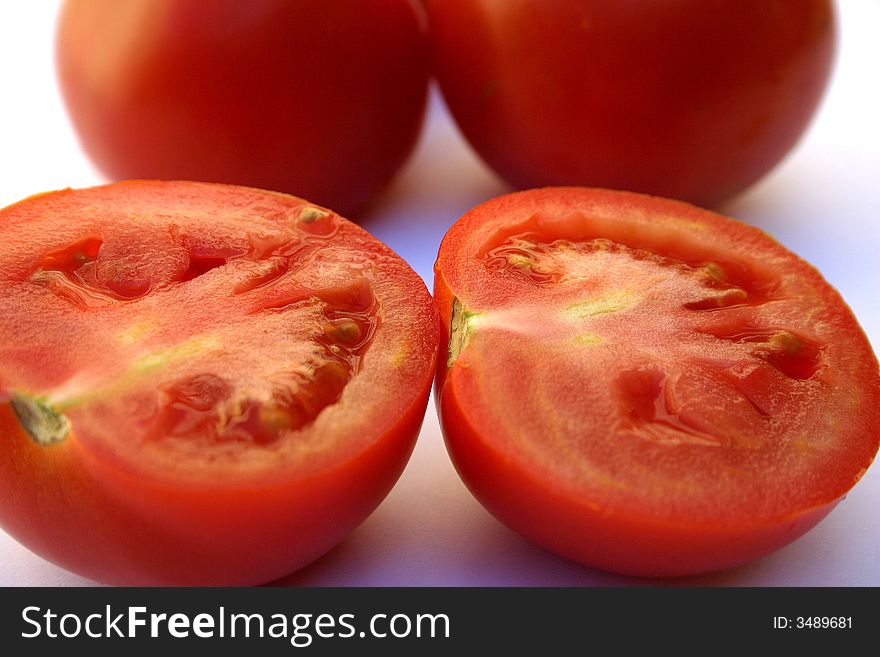 Close up photo of tomatoes