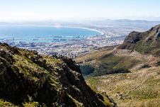 Cape Town Harbour View Royalty Free Stock Photography Cape Town Harbour View Royalty Free Stock Photography