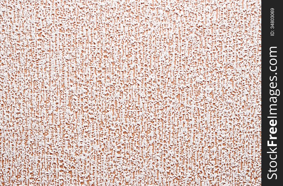 Photo of detailed texture of foamed wallpapers