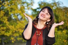 Woman Laughing Stock Images