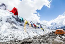 Everest Base Camp And Tent Stock Images Everest Base Camp And Tent Stock Images