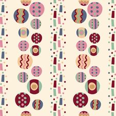 Seamless Background With Abstract Shapes Stock Images Seamless Background With Abstract Shapes Stock Images