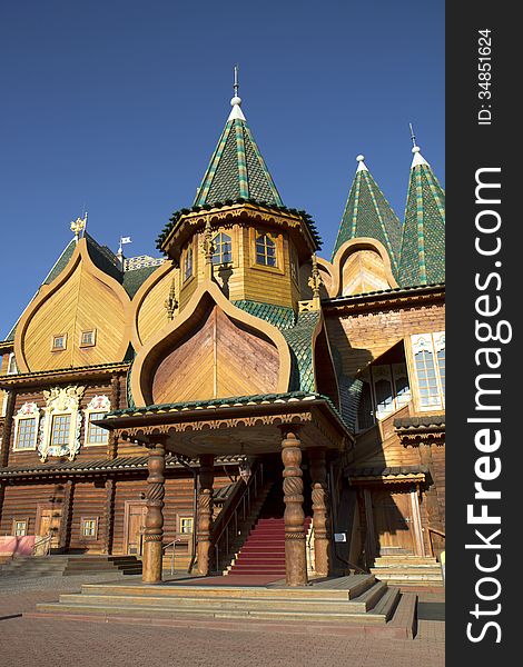 The Palace of Tsar Alexei Mikhailovich. A copy of the old scheme. The Palace of Tsar Alexei Mikhailovich. A copy of the old scheme.