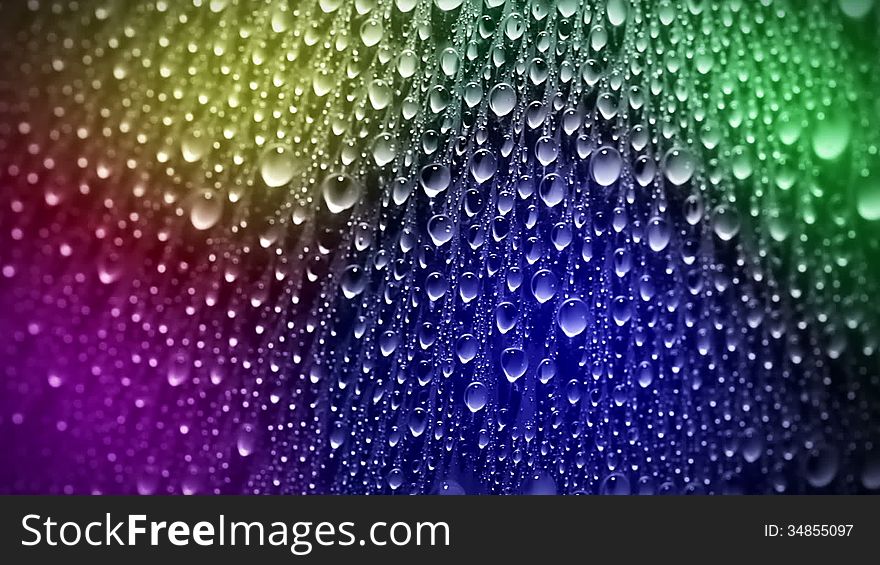 Multicolored Drops