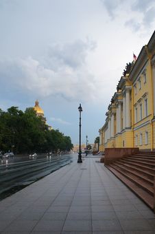 Saint Isaac S Square Of Saint Petersburg Royalty Free Stock Photos